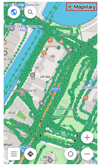 تفعيل تطبيق Mapillary iOS