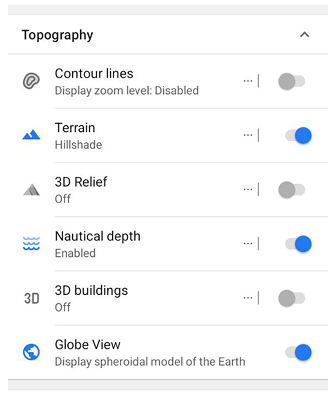 Configure map android