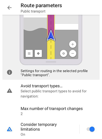 Maximum Number of Transport Changes
