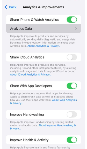 Send crash logs iOS 1