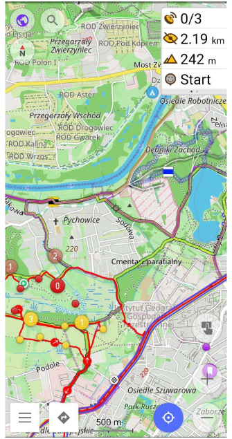 Manage track Overview Android