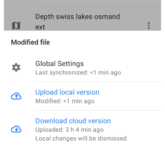 Cambios en OsmAnd Cloud