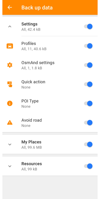 Cambios en OsmAnd Cloud