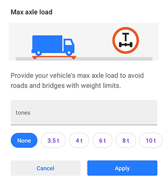 Ajustes de Navegación Android