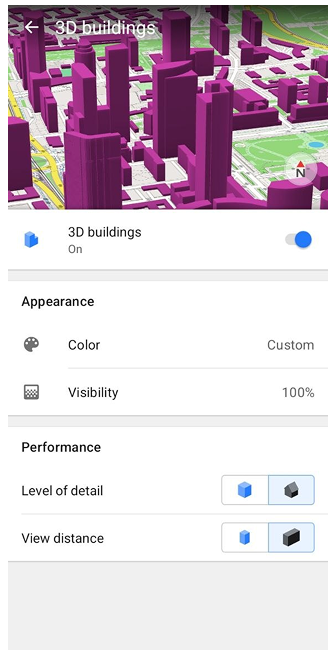 Bâtiments 3D