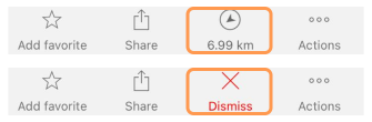 Dodaj Edytuj znacznik akcja iOS
