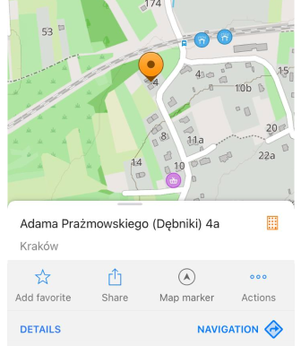 Szukaj Ulica Android