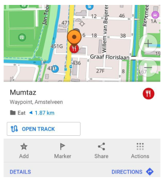 Ścieżka na mapie