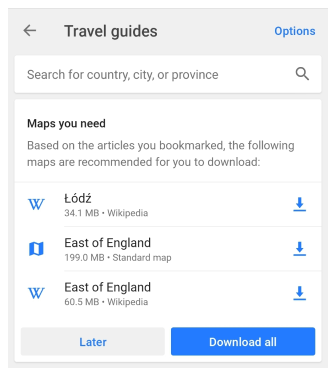 Guias de viagem baixam Wikipedia