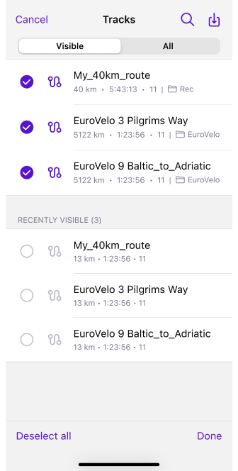 Harita rotalarını yapılandır iOS