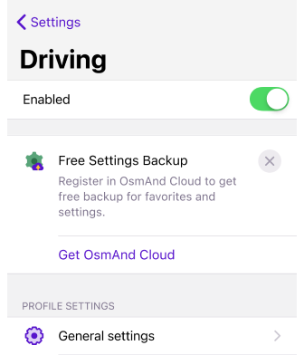 Favoriler eylemleri ios