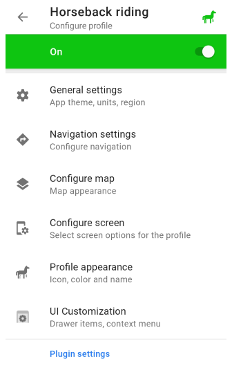 Profiller Ayarları Android