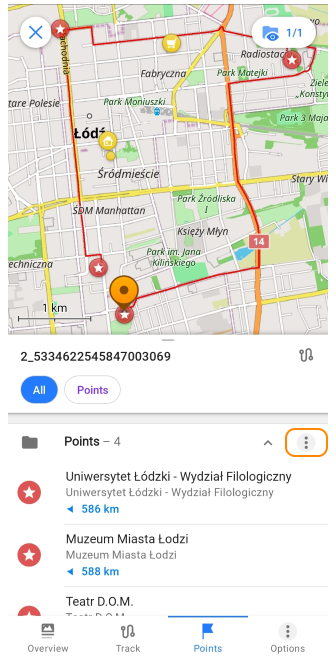 GPX&#39;ten işaretleyicilere 2