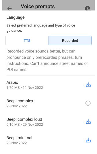 Sesli Navigasyon Android