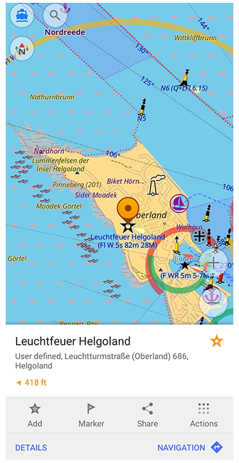 Морський в Android